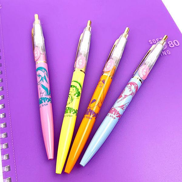 うる星やつら ボールペン（コタツネコ） 文具 学校 オフィス オレンジ