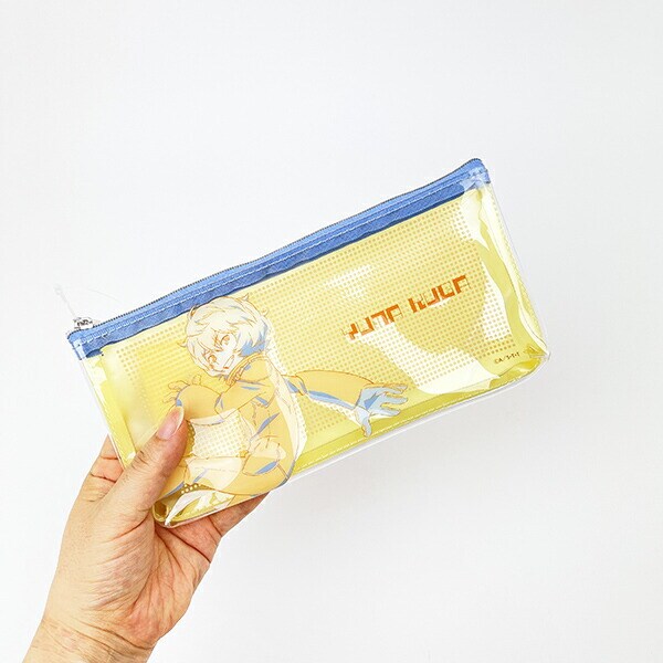 ワールドトリガー 空閑遊真 PVCポーチ (イエロー×ブルー) Mixing Colors
