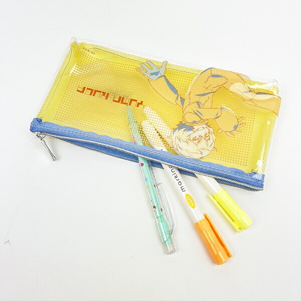 ワールドトリガー 空閑遊真 PVCポーチ (イエロー×ブルー) Mixing Colors