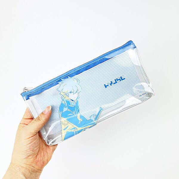 ワールドトリガー ヒュース PVCポーチ (ブルー) Mixing Colors