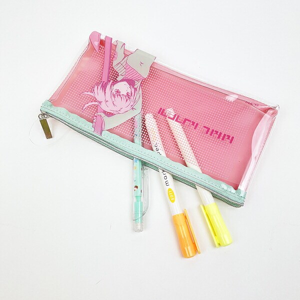 ワールドトリガー 小南桐絵 PVCポーチ (ピンク) Mixing Colors