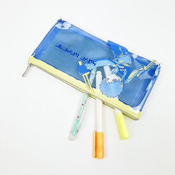 ワールドトリガー 風間蒼也 PVCポーチ (ブルー×イエロー) Mixing Colors