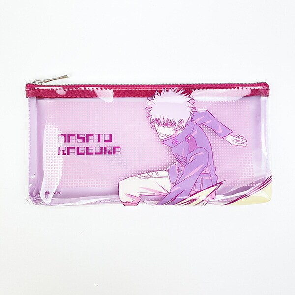 ワールドトリガー 影浦雅人 PVCポーチ (パープル) Mixing Colors