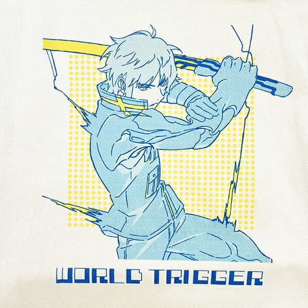 ワールドトリガー 烏丸京介 トートバッグ (ブルー) Mixing Colors