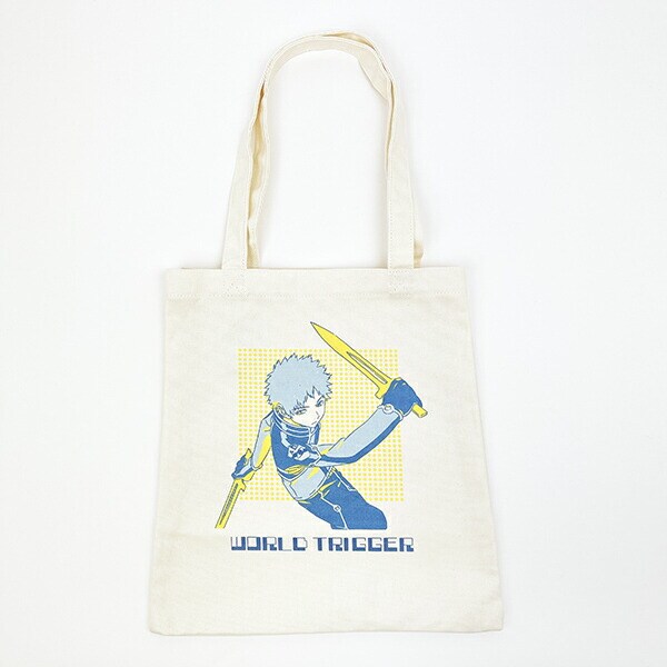 ワールドトリガー 風間蒼也 トートバッグ (イエロー) Mixing Colors