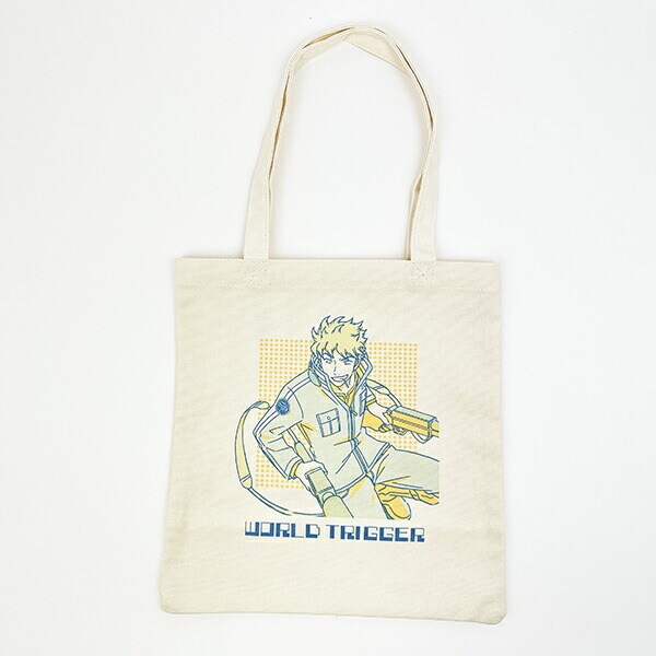ワールドトリガー 諏訪洸太郎 トートバッグ (グリーン) Mixing Colors