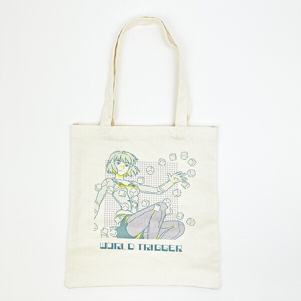ワールドトリガー 那須玲 トートバッグ (パープル) Mixing Colors
