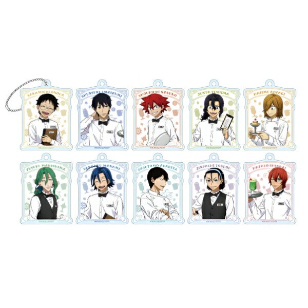 弱虫ペダル 純喫茶ver. トレーディングアクリルキーホルダー BOXセット