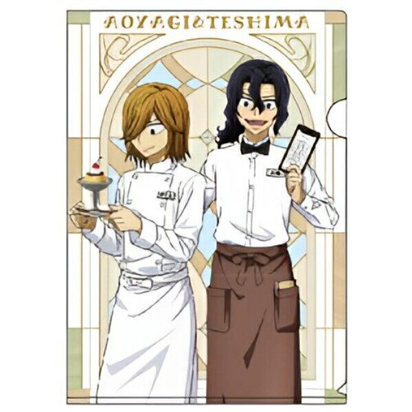 弱虫ペダル 純喫茶ver. 青八木・手嶋 A4クリアファイル