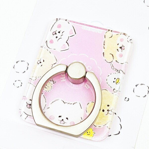 ほわころくらぶ スマートフォンリング みんな一緒 スマホ iPhone アンドロイド