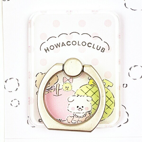 ほわころくらぶ スマートフォンリング ベビーフルーツ スマホ iPhone アンドロイド