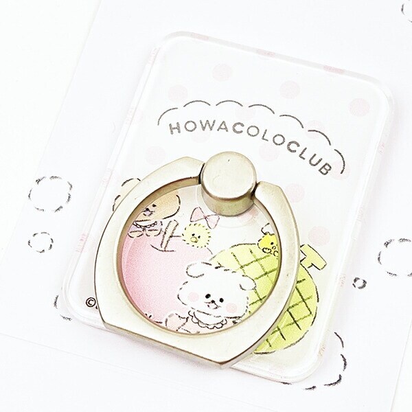 ほわころくらぶ スマートフォンリング ベビーフルーツ スマホ iPhone アンドロイド