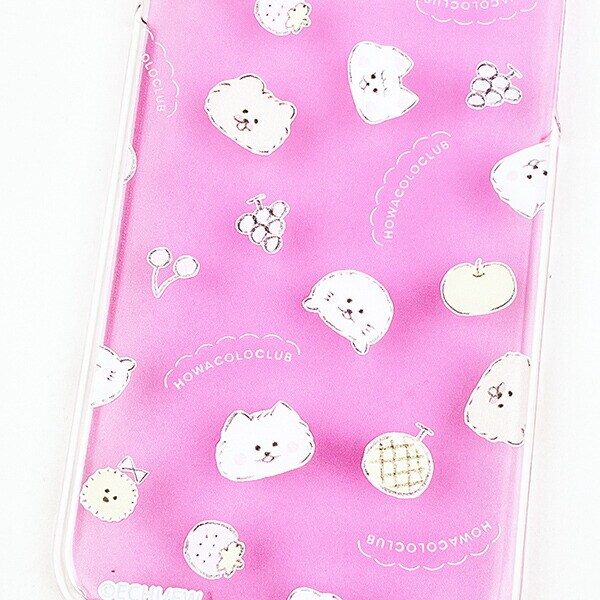 ほわころくらぶ スマートフォンケースiPhone7/8/SE2/SE3 フルーツ スマホ カバー