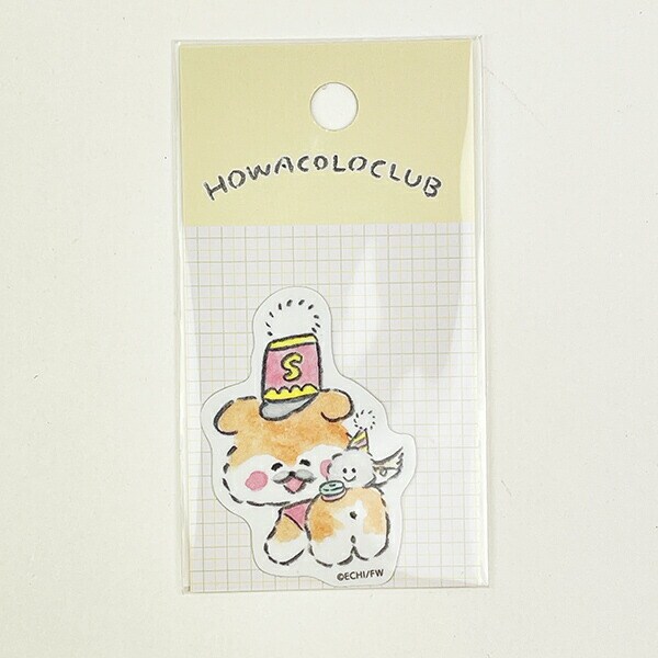 ほわころくらぶ しばころちゃん 5th ダイカットステッカー 文具 シール