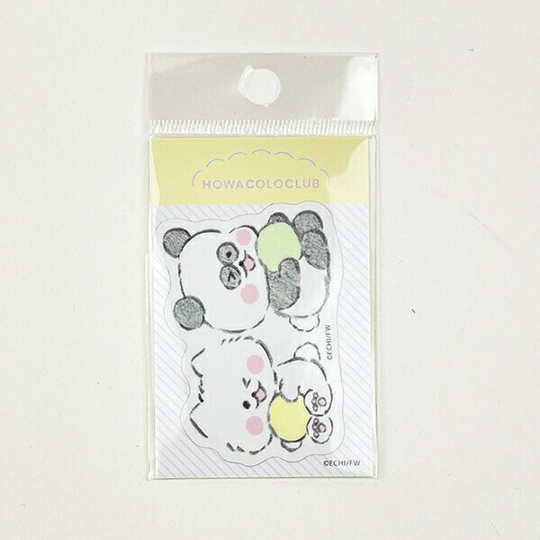 ほわころくらぶ ほわころちゃん&ぱんころちゃん ボール ステッカー 文具 シール