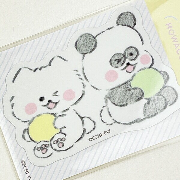 ほわころくらぶ ほわころちゃん&ぱんころちゃん ボール ステッカー  文具 シール