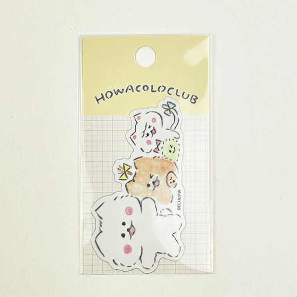 ほわころくらぶ 集合 ステッカー  文具 シール