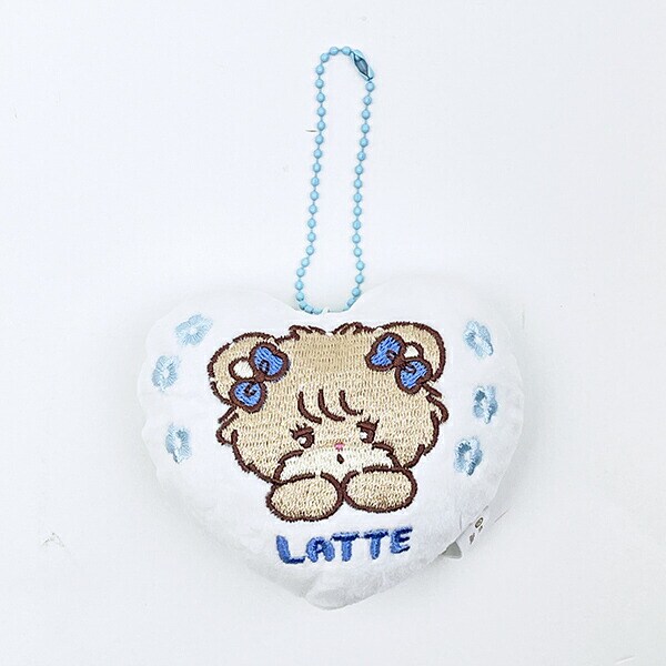 mikko illustrations ミッコ クッションマスコット キーホルダー 全4種 コンプリートセット ガチャポン