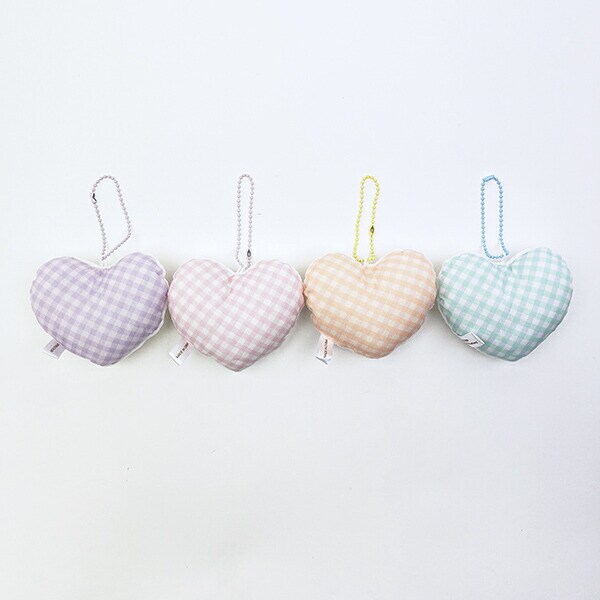 mikko illustrations ミッコ クッションマスコット キーホルダー 全4種 コンプリートセット ガチャポン