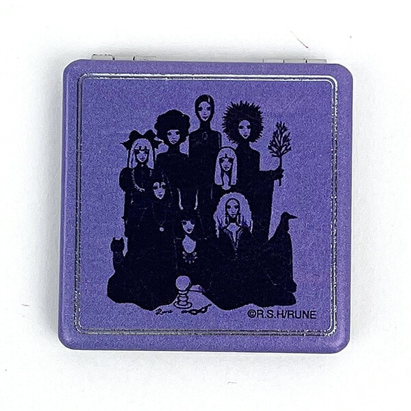 内藤ルネ ミラー サークル キャンディ 鏡 折りたたみミラー ポケット 化粧直し 身だしなみ