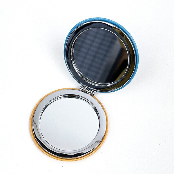 内藤ルネ ミラー ラウンド パンダ 鏡 折りたたみミラー ポケット 化粧直し 身だしなみ