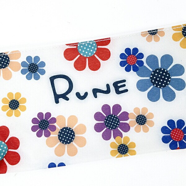 内藤ルネ ペンポーチ サンフラワー ホワイト ペンケース 筆箱 化粧ポーチ