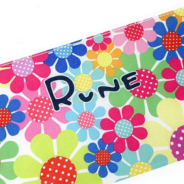 内藤ルネ ペンポーチ サンフラワー カラフル ペンケース 筆箱 化粧ポーチ