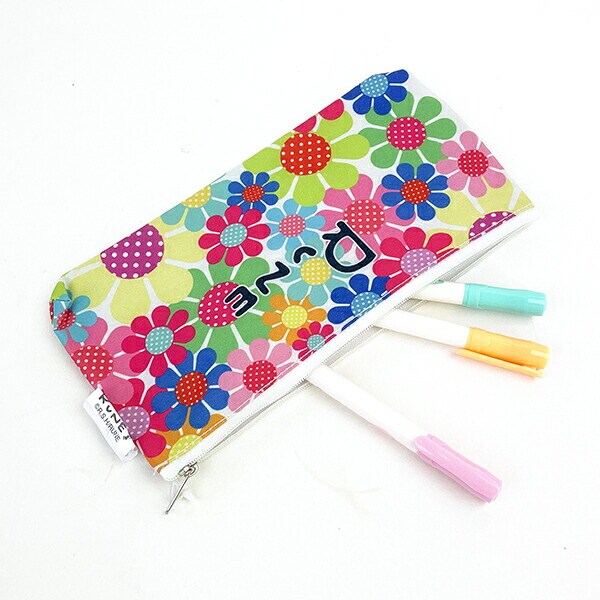 内藤ルネ ペンポーチ サンフラワー カラフル ペンケース 筆箱 化粧ポーチ