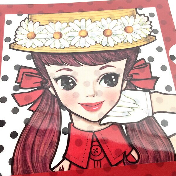 内藤ルネ A4クリアファイル キャノチェ 文具 書類