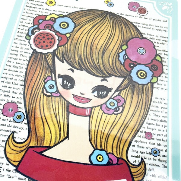 内藤ルネ A4クリアファイル エリチャン 文具 書類