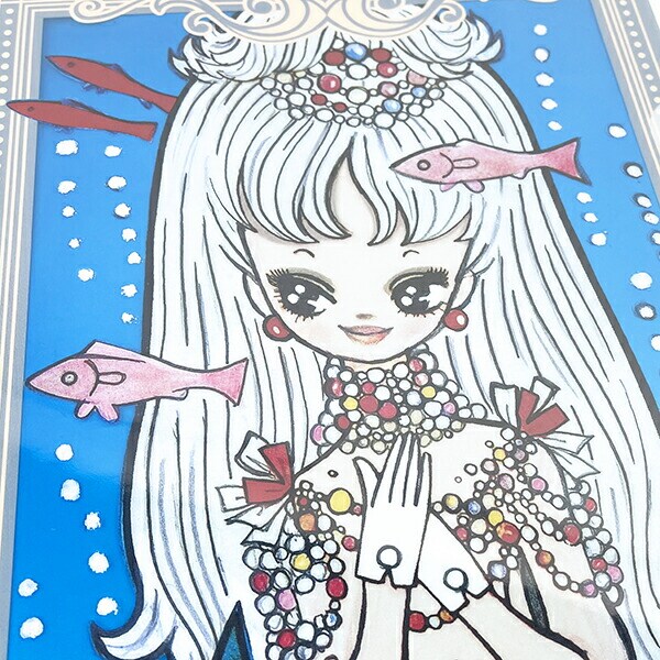 内藤ルネ A4クリアファイル ニンギョヒメ 文具 書類