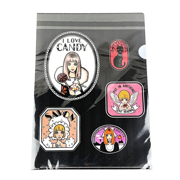 内藤ルネ キャンディ(CANDY) A4クリアファイル 文具 RUNE