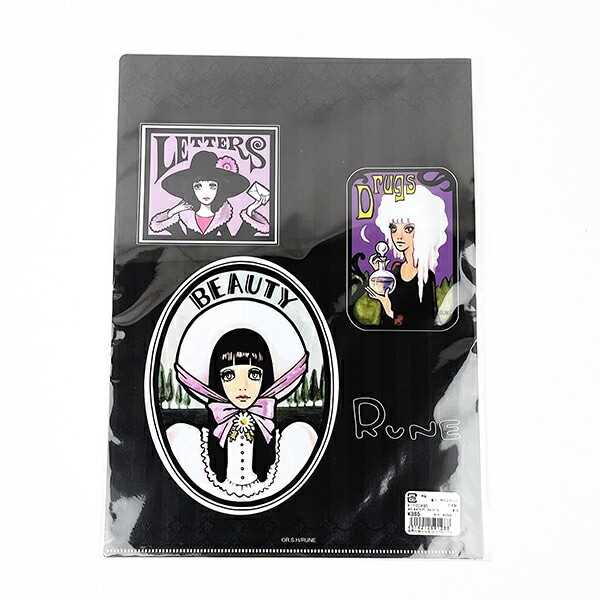 内藤ルネ キャンディ(CANDY) A4クリアファイル 文具 RUNE