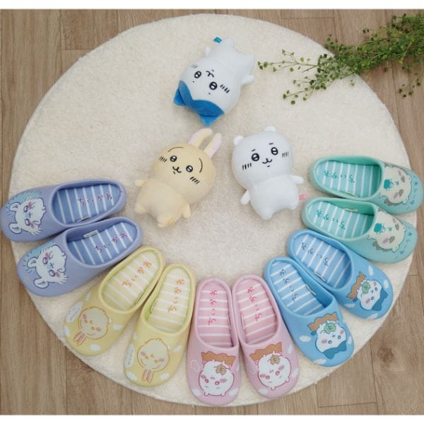 dショッピング |ちいかわ モモンガ ルームシューズ スリッパ ボーダー