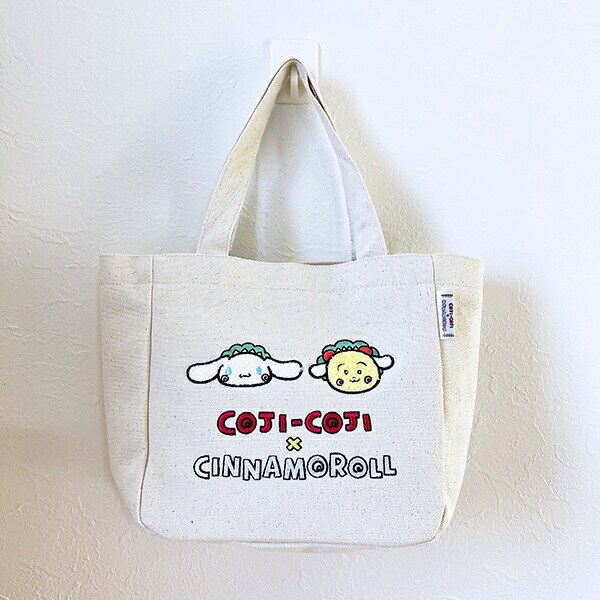 サンリオキャラクターズ×コジコジ シナモロール トートバッグ ランチ シナモン Sanrio
