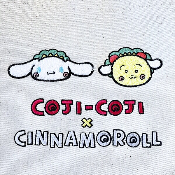 サンリオキャラクターズ×コジコジ シナモロール トートバッグ ランチ シナモン Sanrio