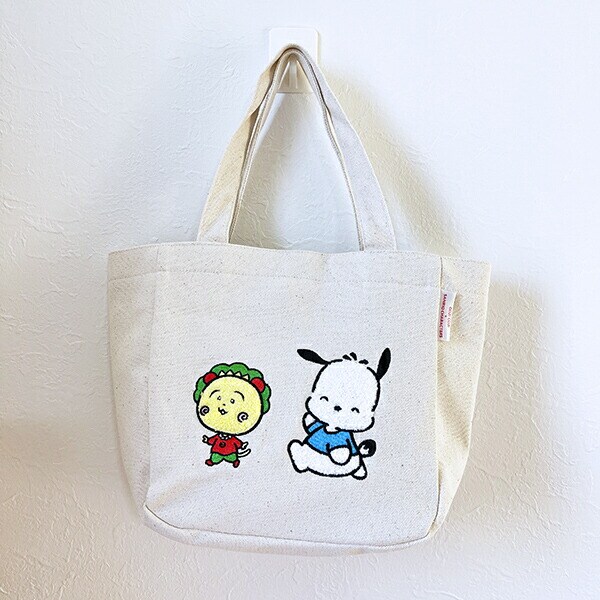 サンリオキャラクターズ×コジコジ ポチャッコ トートバッグ ランチ Sanrio