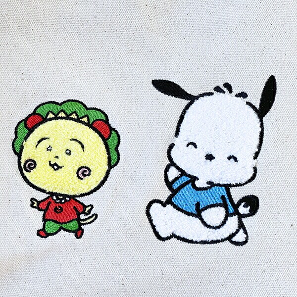 サンリオキャラクターズ×コジコジ ポチャッコ トートバッグ ランチ Sanrio