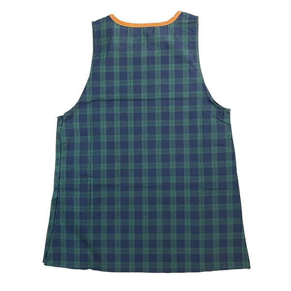レオ・レオニ フレデリック チェック切替 エプロン キッチン アパレル