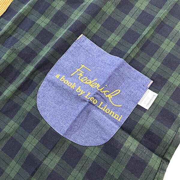 レオ・レオニ フレデリック チェック切替カッポー   エプロン 割烹 キッチン アパレル