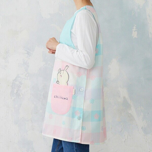 ちいかわ (ちいかわ×ハチワレ×うさぎ) エプロン キッチン アパレル