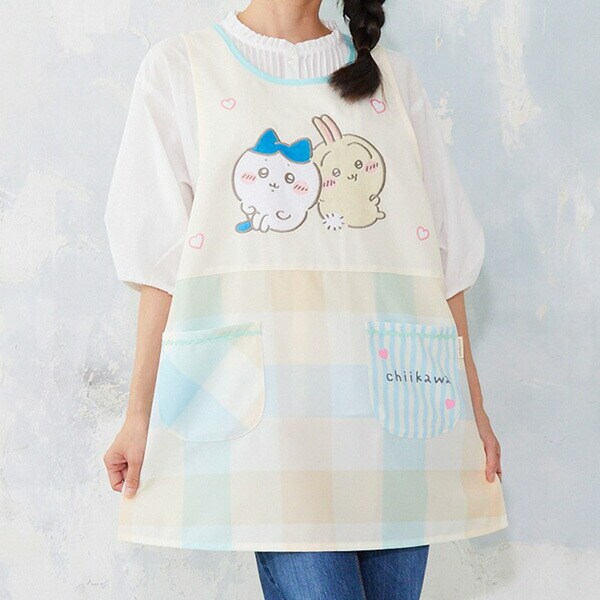 ちいかわ （ハチワレ×うさぎ） エプロン キッチン アパレル