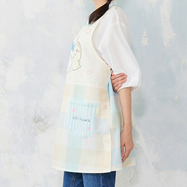 ちいかわ （ハチワレ×うさぎ） エプロン キッチン アパレル