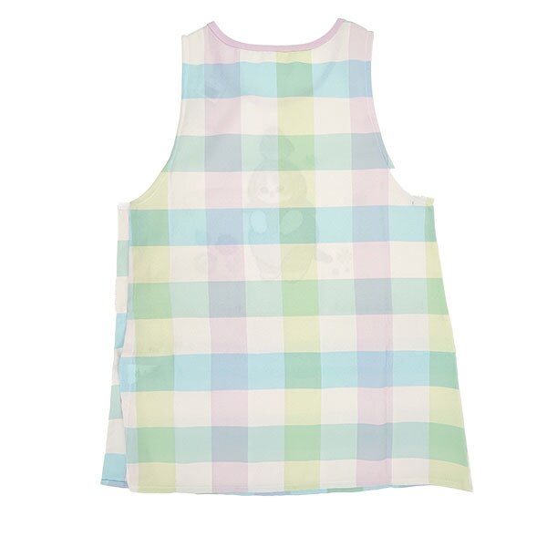 モフサンド (コトリにゃんとことり) チェック切替エプロン キッチン アパレル mofusand