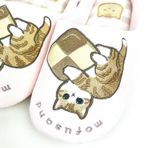 モフサンド にゃんこクッキー ルームシューズ 室内履き スリッパ