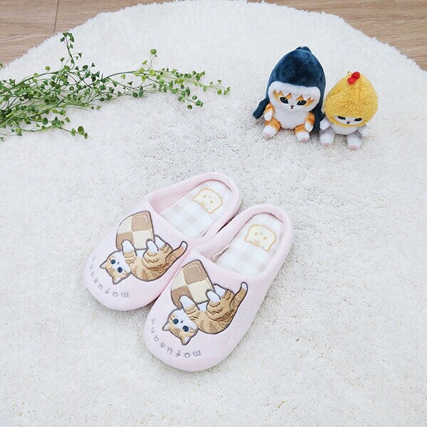 モフサンド にゃんこクッキー ルームシューズ 室内履き スリッパ