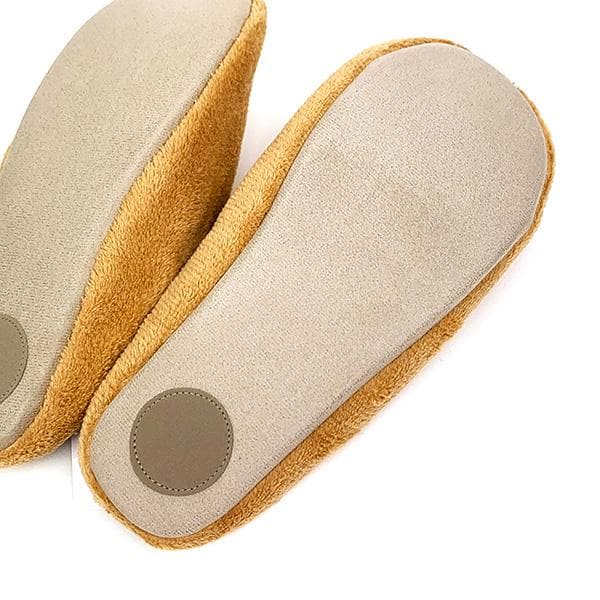 タヌキとキツネ タヌキ ルームシューズ スリッパ ブラウン