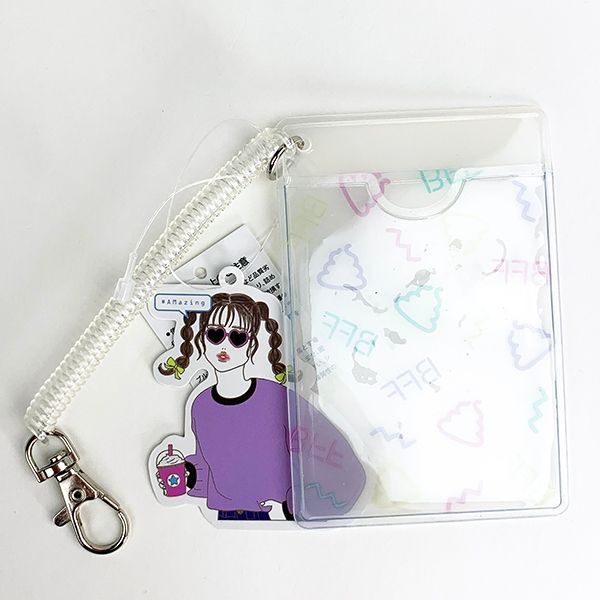 クリアシングル パスケース unko amd 定期入れ ミルクシリーズ