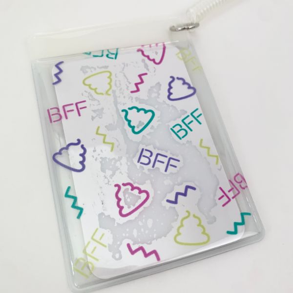 クリアシングル パスケース unko amd 定期入れ ミルクシリーズ