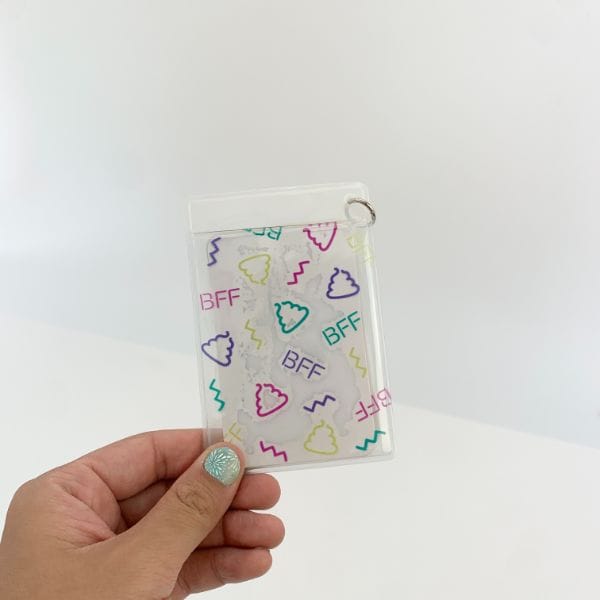 クリアシングル パスケース unko amd 定期入れ ミルクシリーズ